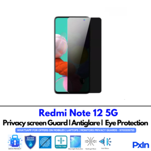 Redmi Note 12 5G Privacy Screen Guard