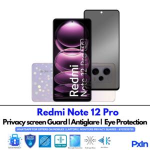 Redmi Note 12 Pro Privacy Screen Guard