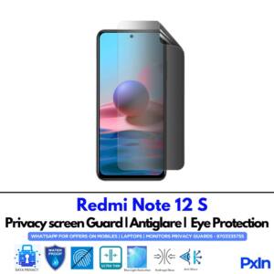 Redmi Note 12 S Privacy Screen Guard
