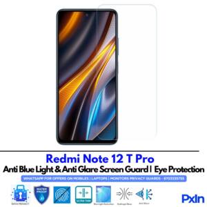 Redmi Note 12 T Pro Anti Blue light screen guard