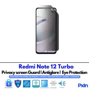 Redmi Note 12 Turbo Privacy Screen Guard
