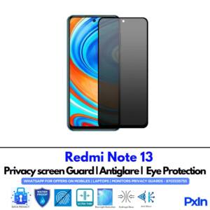 Redmi Note 13 Privacy Screen Guard