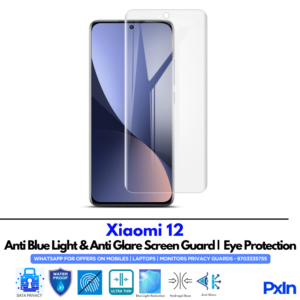 Xiaomi 12 Anti Blue light screen guards