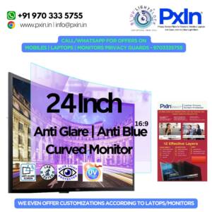 24 Inch(16:9) curved monitor Anti glare and Anti Bluelight screen guard