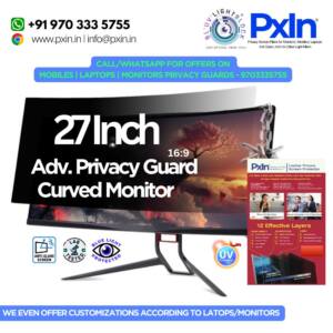 27 Inch(16:9) Curved monitor privacy filter