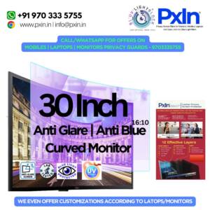30 Inch(16:10) curved monitor Anti glare and Anti Bluelight screen guard