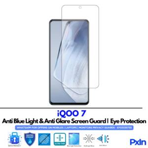 IQOO 7 Anti Blue light screen guard