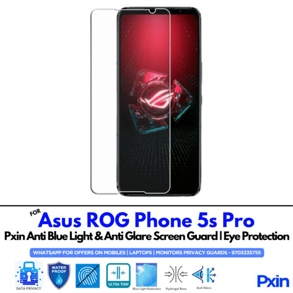 Asus ROG Phone 5s Pro Anti Blue light screen guard
