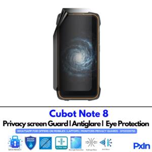 Cubot Note 8 Privacy Screen Guard