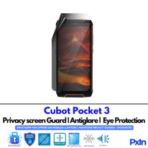 Cubot Pocket 3 Privacy Screen Guard
