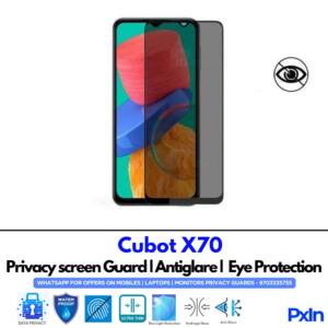 Cubot X70 Privacy Screen Guard