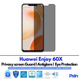 Huawei Enjoy 60X Privacy Screen Guard