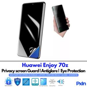 Huawei Enjoy 70z Privacy Screen Guard