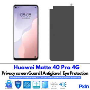 Huawei Matte 40 Pro Privacy Screen Guard