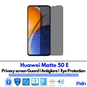 Huawei Matte 50 E Privacy Screen Guard