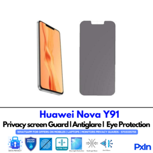 Huawei Nova Y91 Privacy Screen Guard