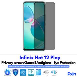 Infinix Hot 12 Play Privacy Screen Guard