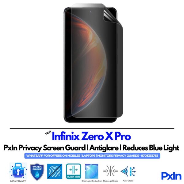 Infinix Zero X Pro Privacy Screen Guard