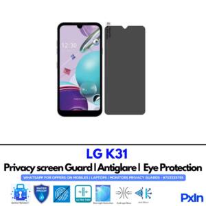 LG K31 Privacy Screen Guard