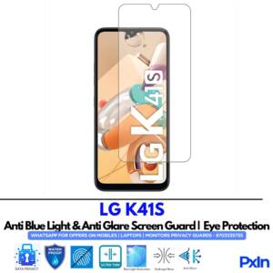 LG K41S Anti Blue light screen guards