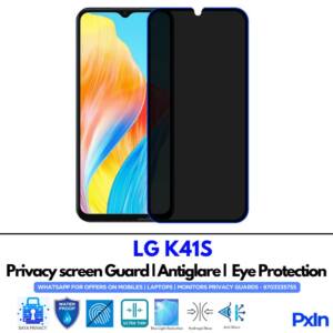 LG K41S Privacy Screen Guard