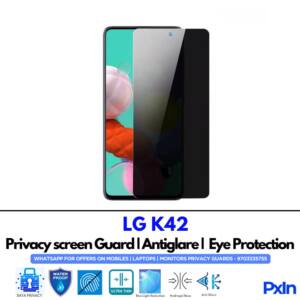 LG K42 Privacy Screen Guard