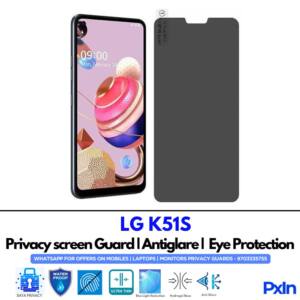 LG K51S Privacy Screen Guard