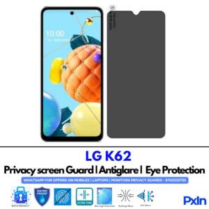 LG K62 Privacy Screen Guard