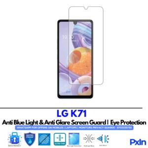 LG K71 Anti Blue light screen guards