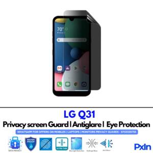 LG Q31 Privacy Screen Guard