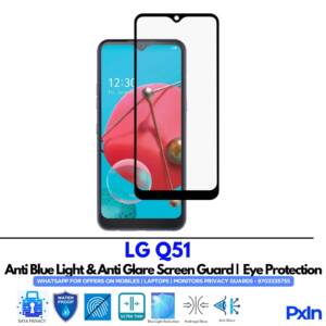 LG Q51 Anti Blue light screen guards