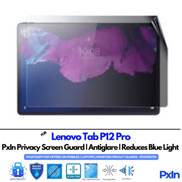 Lenovo Tab P12 Pro Privacy Screen Guard