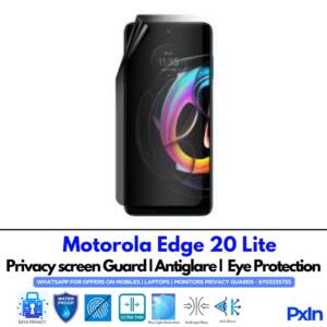 Motorola Edge 20 Lite Privacy Screen Guard