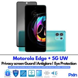 Motorola Edge + 5G UW Privacy Screen Guard