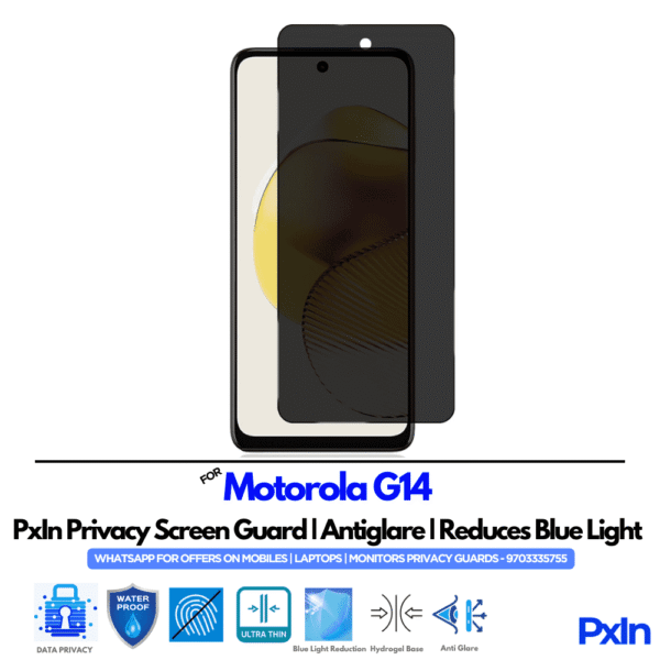 Motorola G 14 Privacy Screen Guard