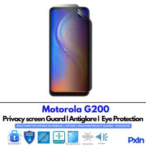 Motorola G200 Privacy Screen Guard