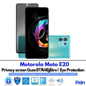 Motorola Moto E20 Privacy Screen Guard