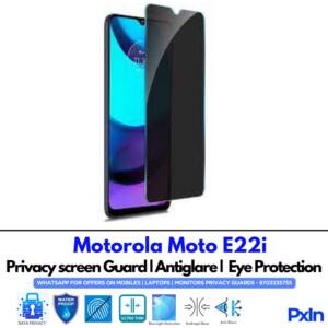 Motorola Moto E22i Privacy Screen Guard
