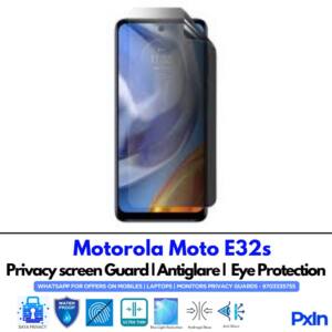 Motorola Moto E32s Privacy Screen Guard