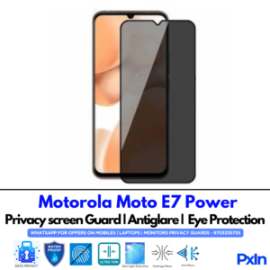 Motorola Moto E7 Power Privacy Screen Guard