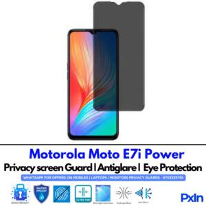 Motorola Moto E7i Power Privacy Screen Guard