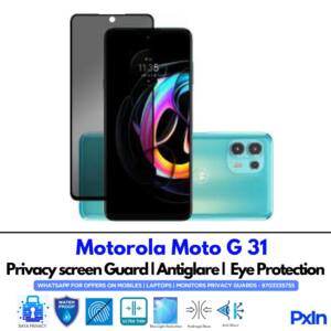 Motorola Moto G31 Privacy Screen Guard