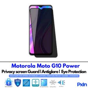 Motorola Moto G10 Power Privacy Screen Guard