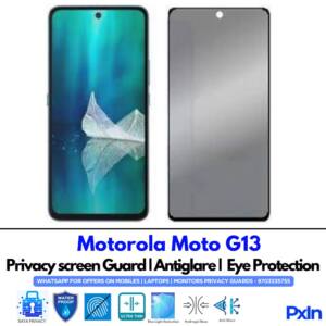 Motorola Moto G13 Privacy Screen Guard