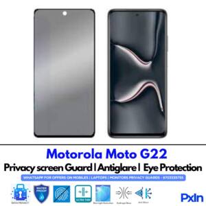 Motorola Moto G22 Privacy Screen Guard