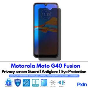 Motorola Moto G40 Fusion Privacy Screen Guard