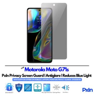 Motorola Moto G71s Privacy Screen Guard