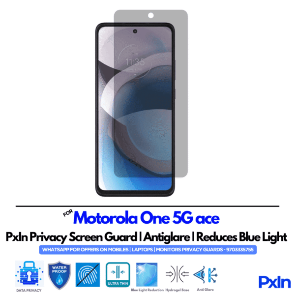 Motorola One 5G ace Privacy Screen Guard