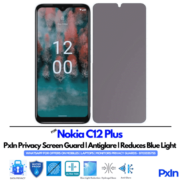 Nokia C12 Plus Privacy Screen Guard