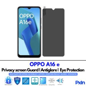 OPPO A16 e Privacy Screen Guard